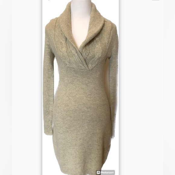 Boston Proper Wool Blend Dress - Picture 3 of 9
